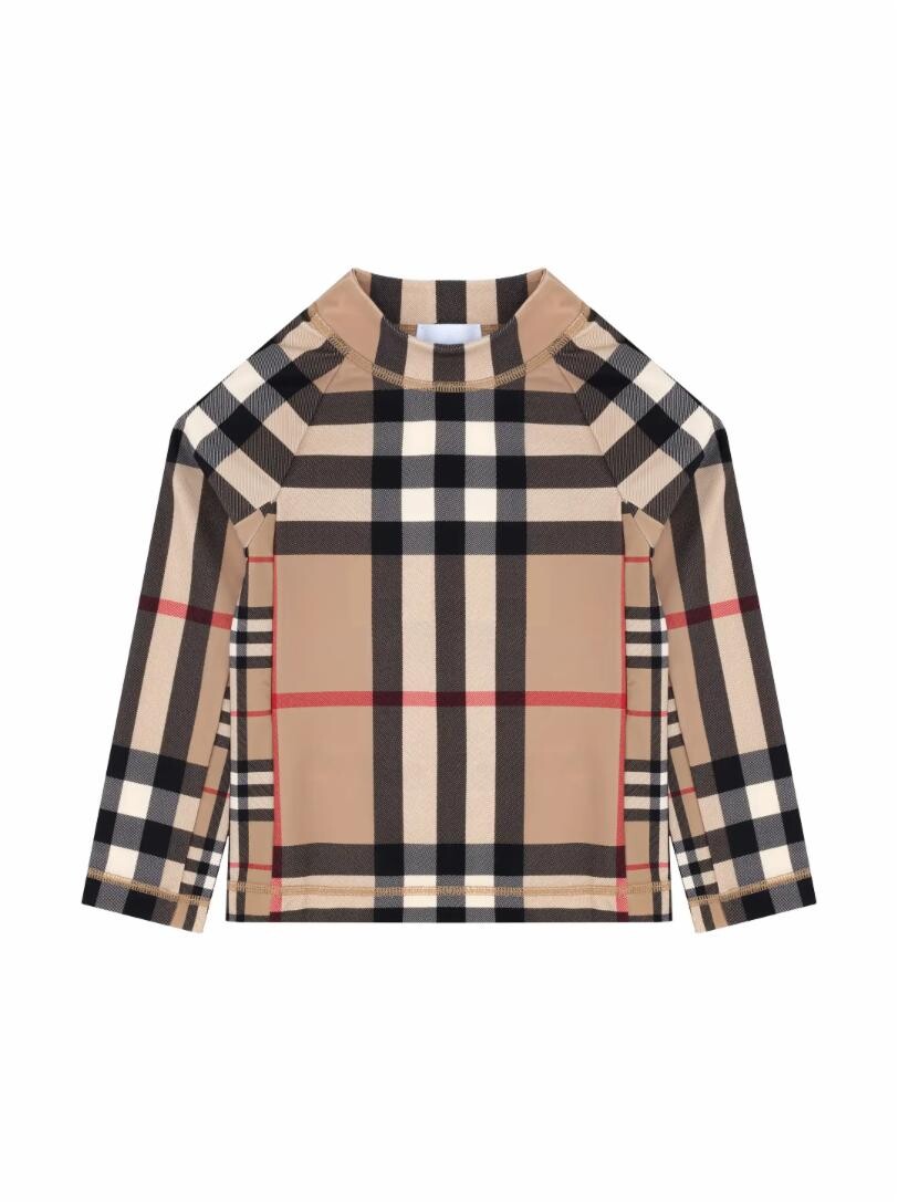 

Купальник-лонгслив Vintage Check Burberry, мультиколор