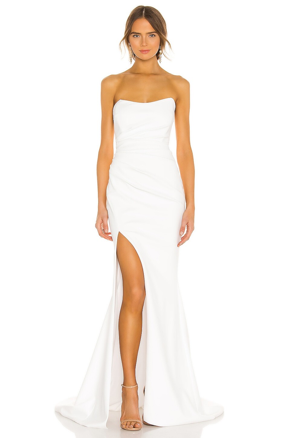 

Платье Katie May X NOEL AND JEAN Divinity Gown, слоновая кость, Бежевый, Платье Katie May X NOEL AND JEAN Divinity Gown, слоновая кость