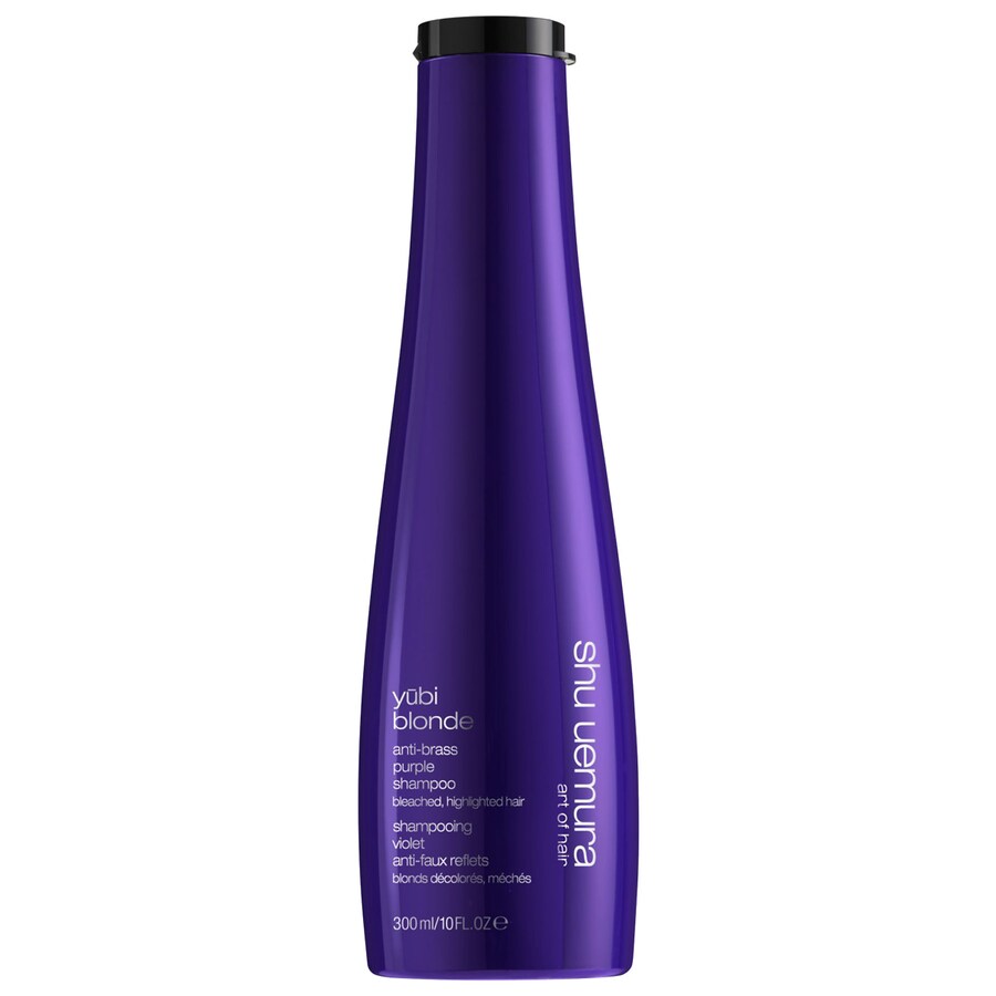 

Фиолетовый шампунь против желтизны Yūbi Blonde для светлых волос shu uemura, 10 oz/300 mL