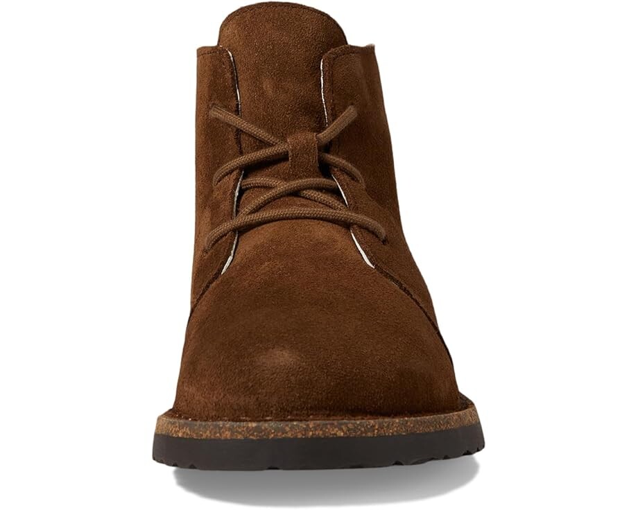 Ботинки женские Birkenstock Uppsala Mid Shearling со шнуровкой, коричневый — фото 2