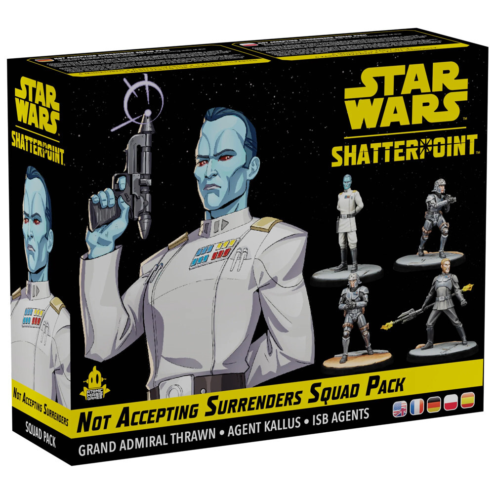 

Миниатюра Atomic Mass Games Star Wars Shatterpoint: Not Accepting Surrenders Squad Pack