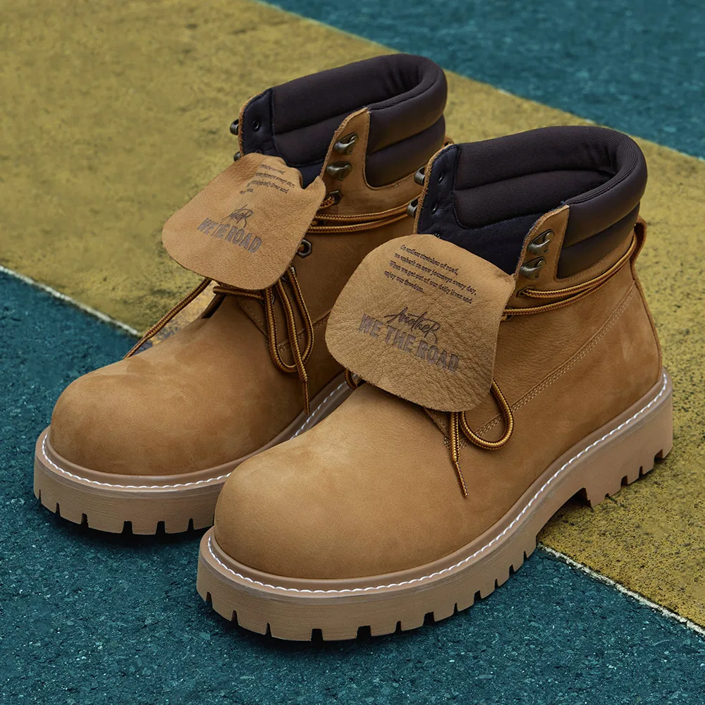 Мужские 7-дырочные рабочие ботинки Wtrd5125 Camp Nubuck цвета кэмел от Wetheroad