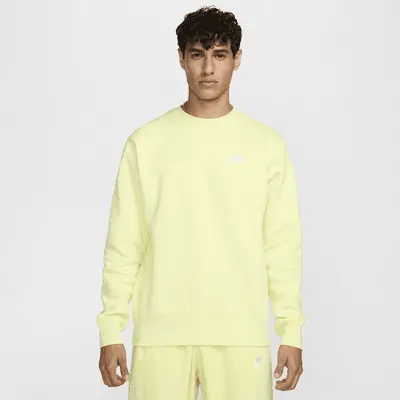 

Футболка Nike Sportswear Club Fleece, цвет Life Lime/White