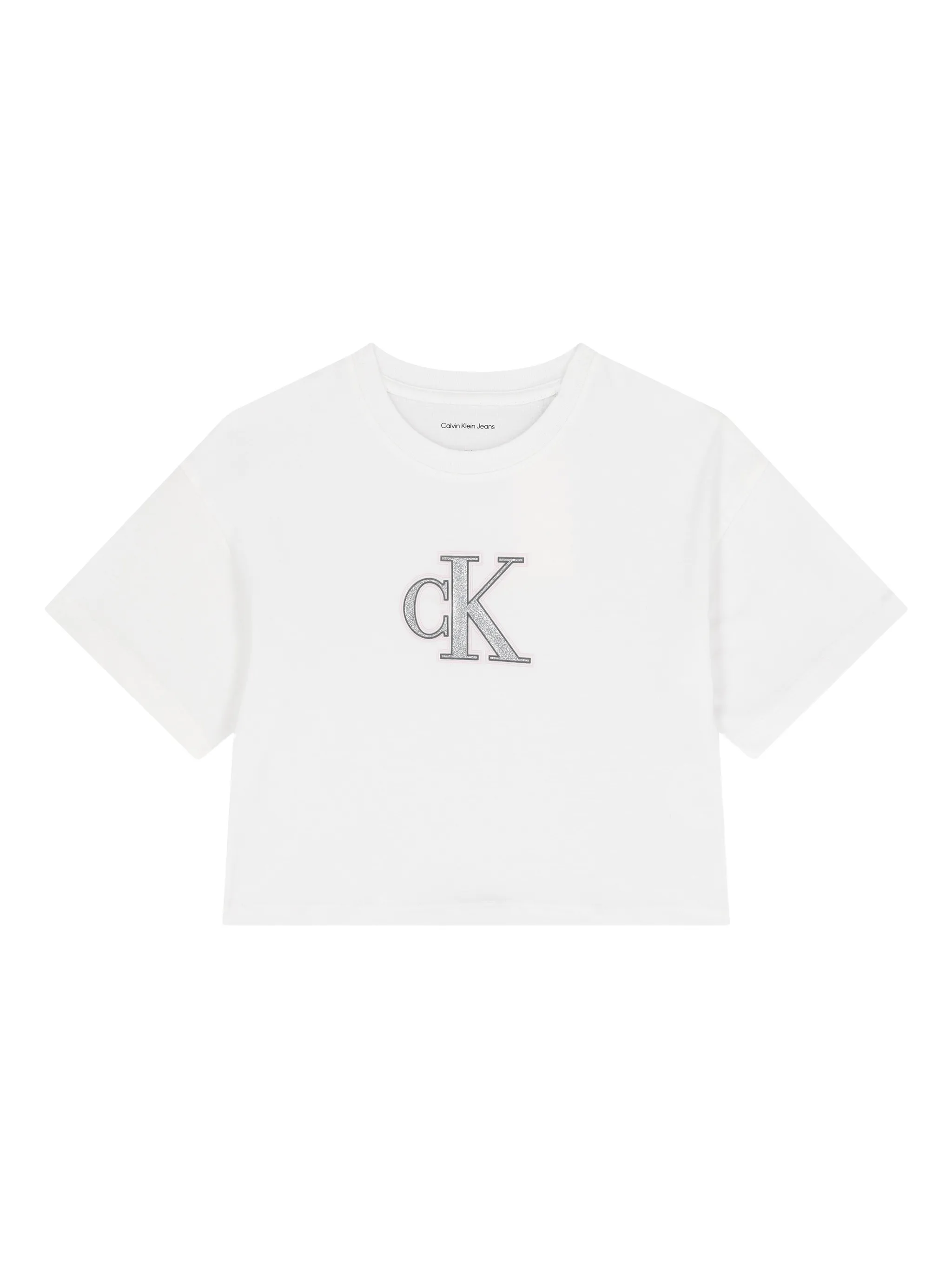 

Футболка с логотипом Calvin Klein Kids, белый