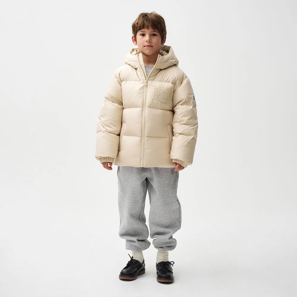 Детские спортивные брюки Marithé Kids Enfant Classic Logo, меланж серый