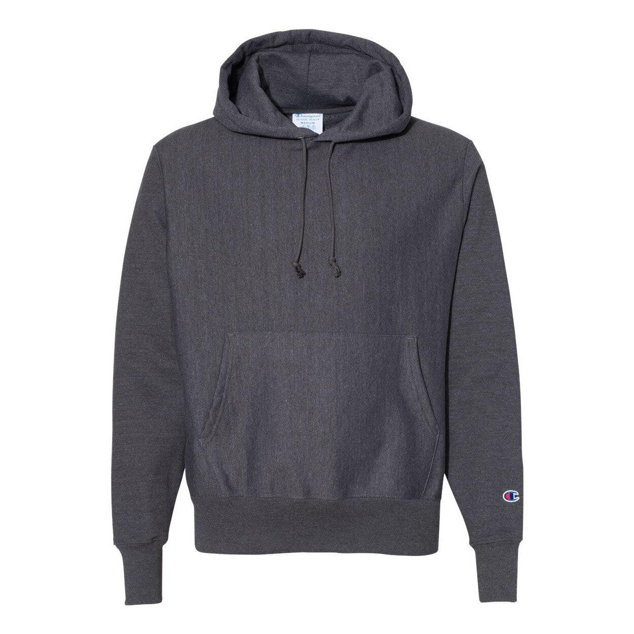 

Толстовка с капюшоном с обратным переплетением Champion, цвет Charcoal Heather