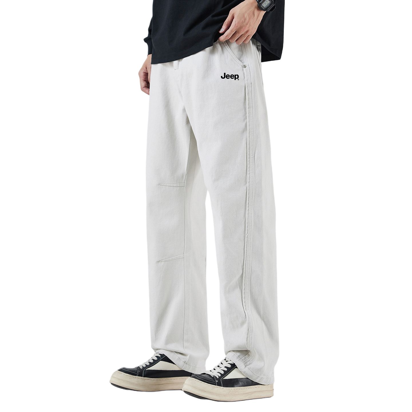 

Брюки Casual Leisure Collection Unisex Jeep, paris серый