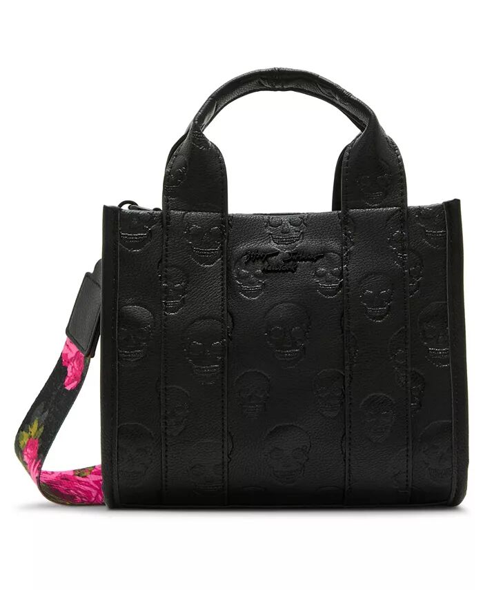 

Маленькая сумка-тоут Skullicious Betsey Johnson, черный