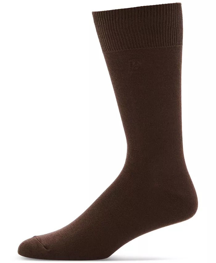 

Носки мужские Perry Ellis, Rayon Dress Sock, одинарная упаковка Perry Ellis Portfolio, коричневый