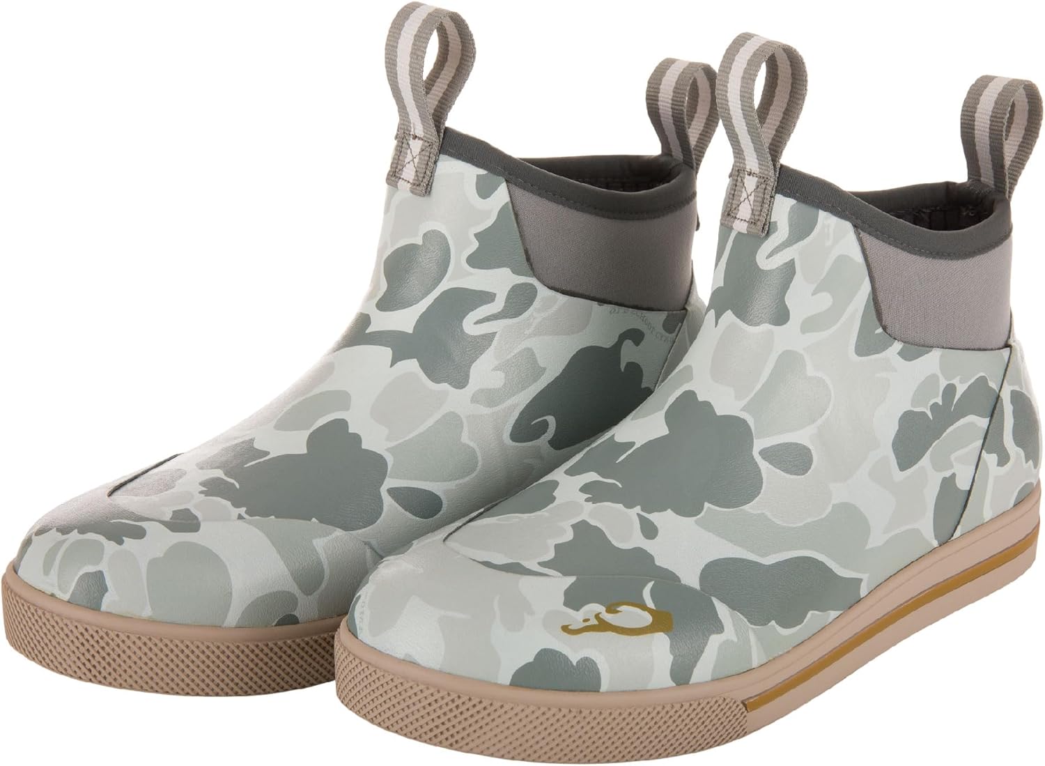 

Мужские походные ботинки Drake Waterfowl - Водонепроницаемые неопрены на 15 см с флисовой подкладкой и немарким протектором, Old School Monument