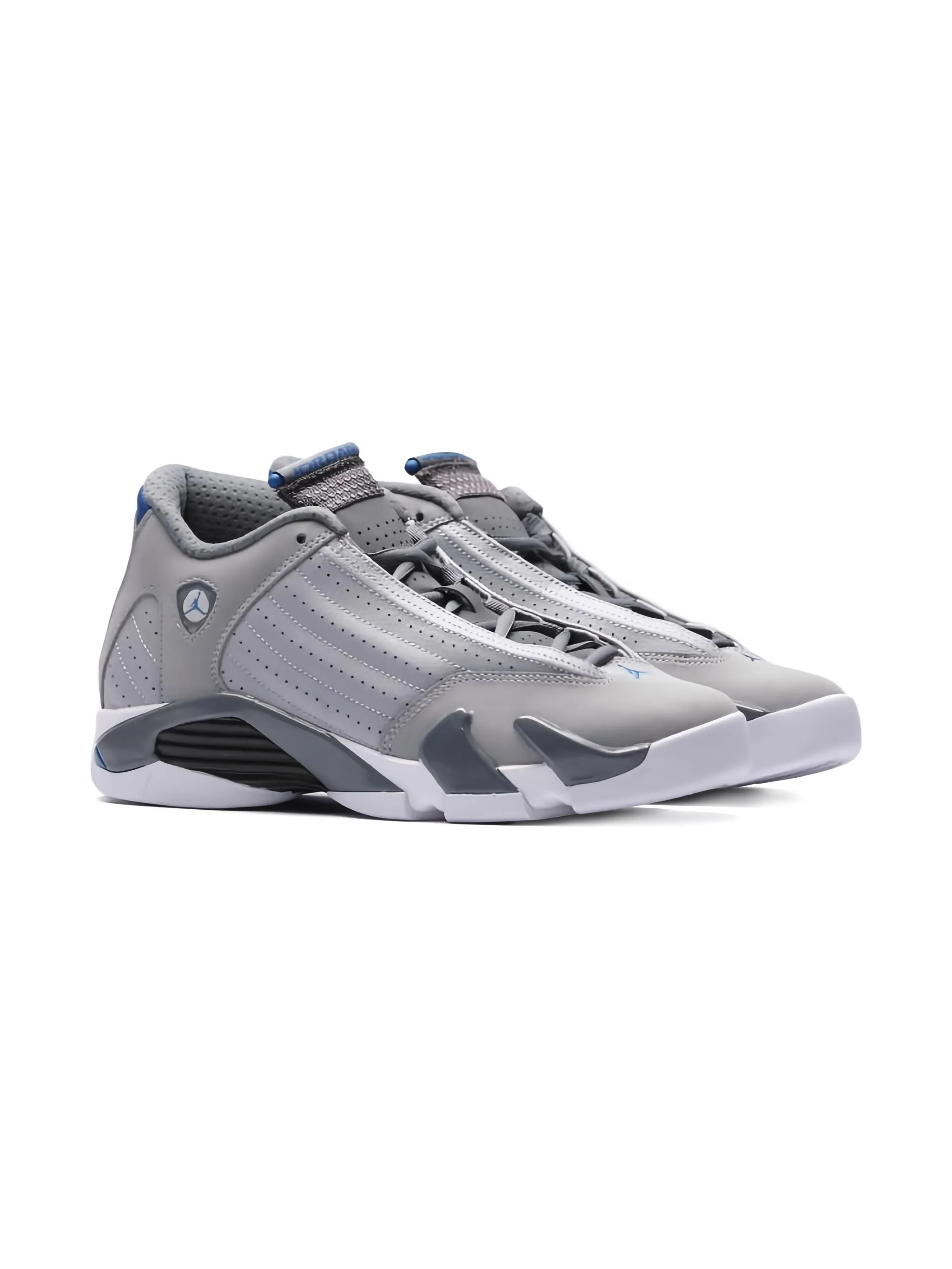 Кроссовки Air Jordan 14 Retro BG Wolf Jordan Kids, серый — фото 2