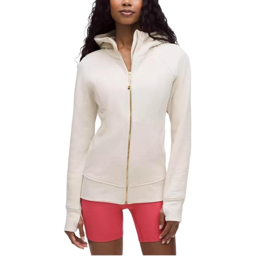 

Куртка Scuba Series женская Lululemon, слоновая кость/золото