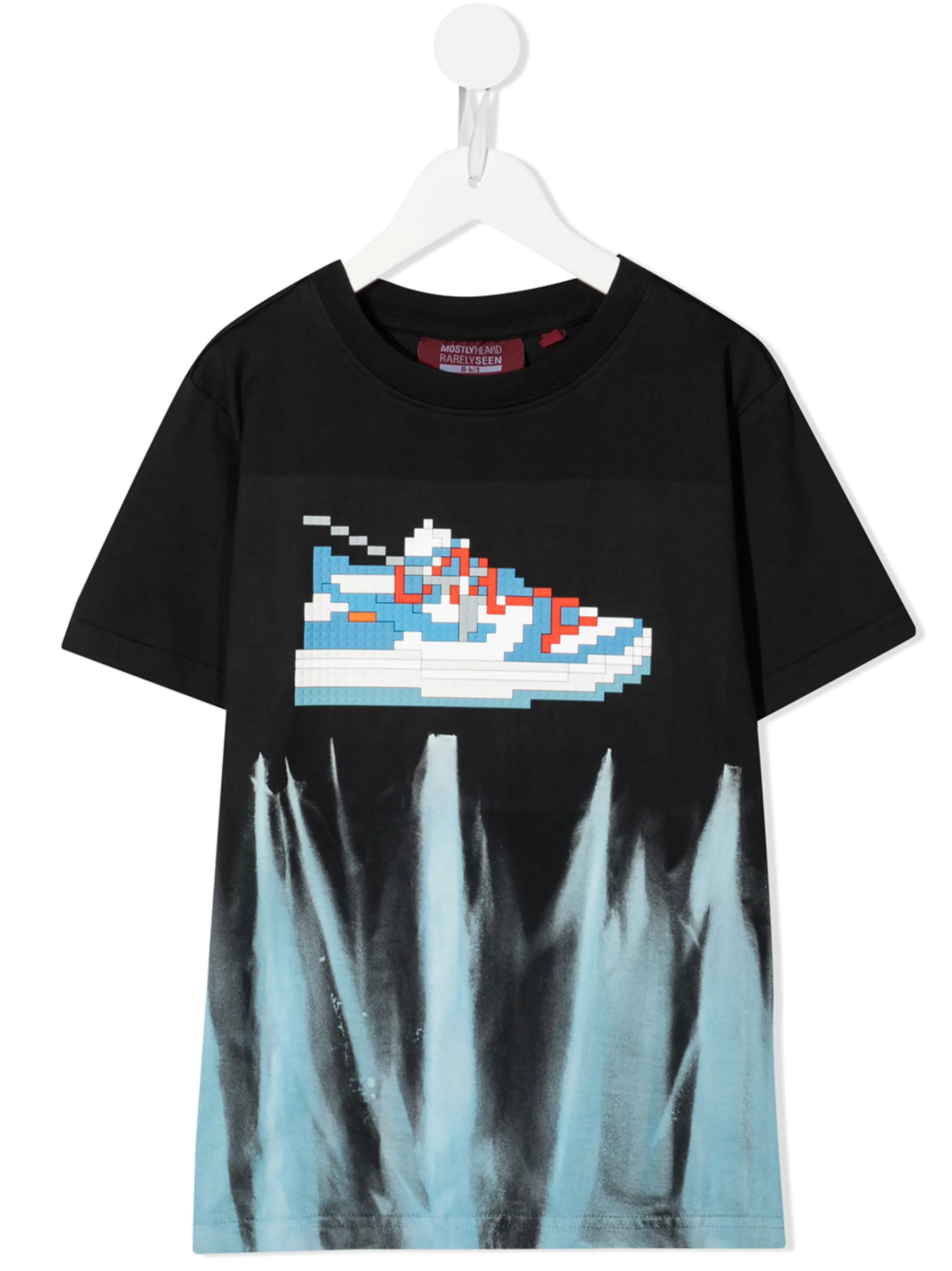 

Футболка с графичным принтом Mostly Heard Rarely Seen 8-Bit, черный