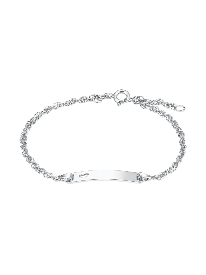 

Amor Браслет для идентификации, серебро 925 пробы, покрытое родием