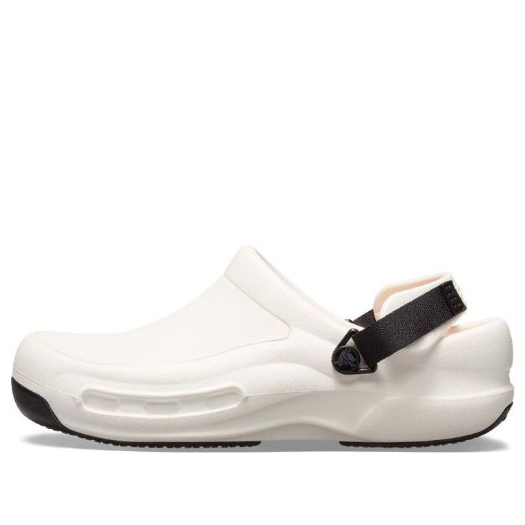 

Сабо Crocs Bistro Pro Literide Clogs 'White Black Orange' 205669-100, белый