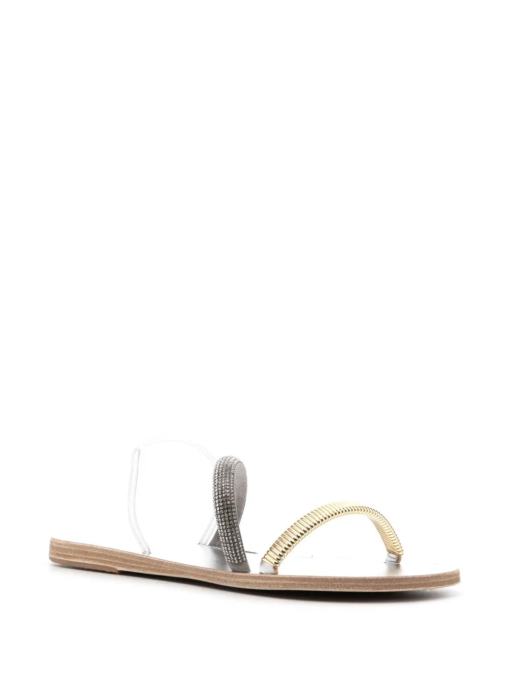 Сандалии с открытым носком Ancient Greek Sandals, серебяный — фото 2