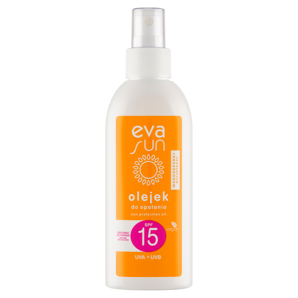 

Солнцезащитное масло с spf15, 150 мл Eva Sun