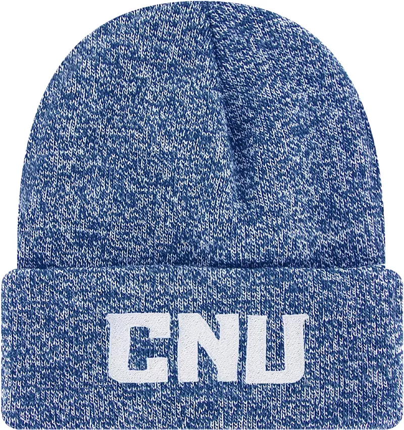 

League-Legacy для взрослых Christopher Newport Captains королевская синяя шапка с вязаным логотипом и манжетами
