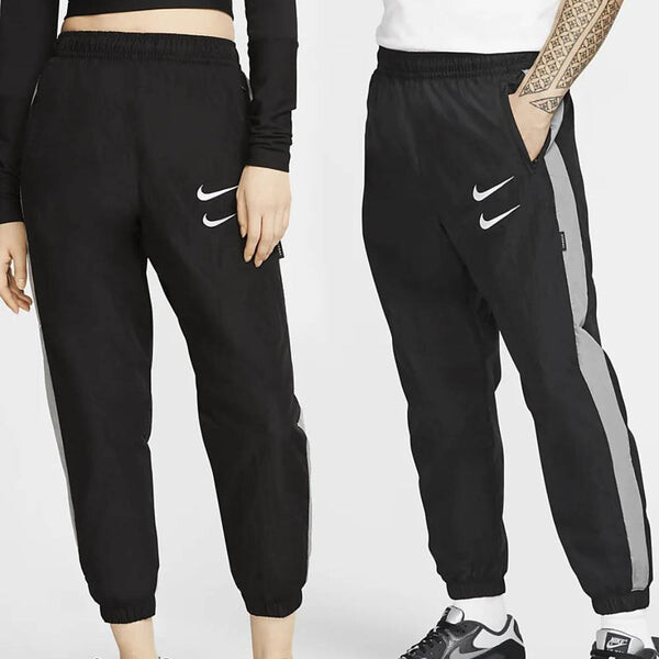 Спортивные штаны Nike Woven Bundle Feet Casual Sports Long Pants Black, черный — фото 3