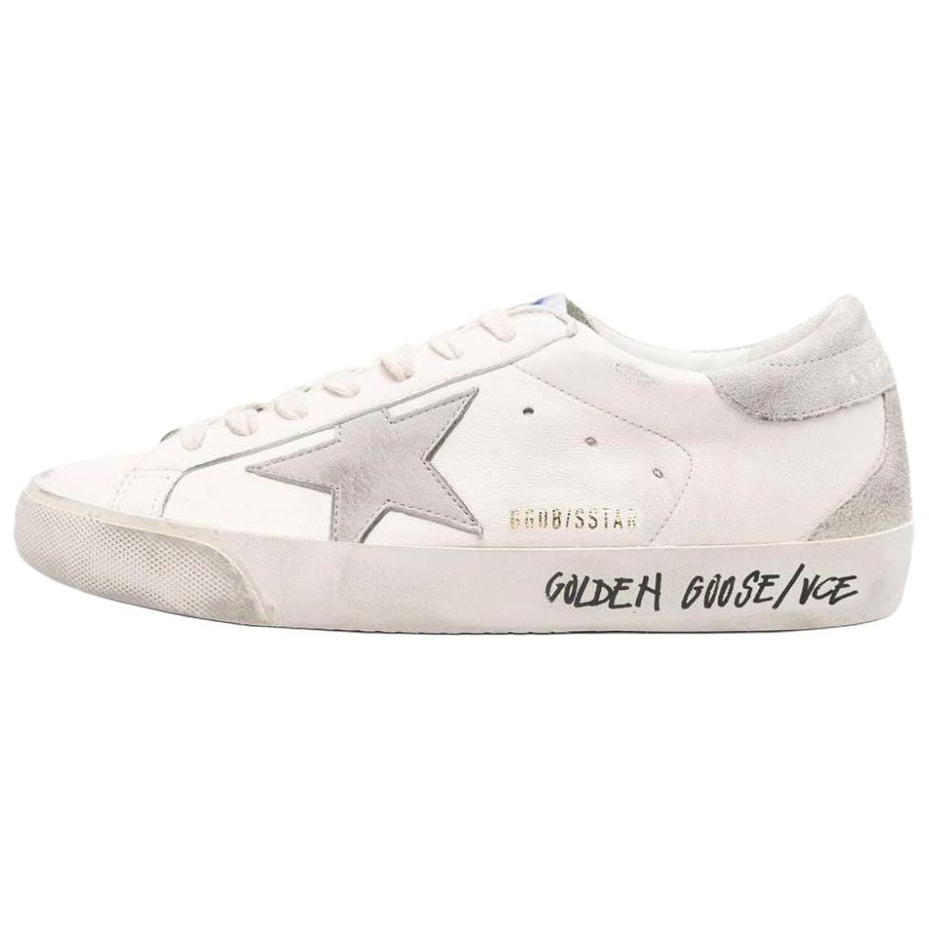 

Golden Goose Суперстар белый ледяной серый экрю, цвет Ecru