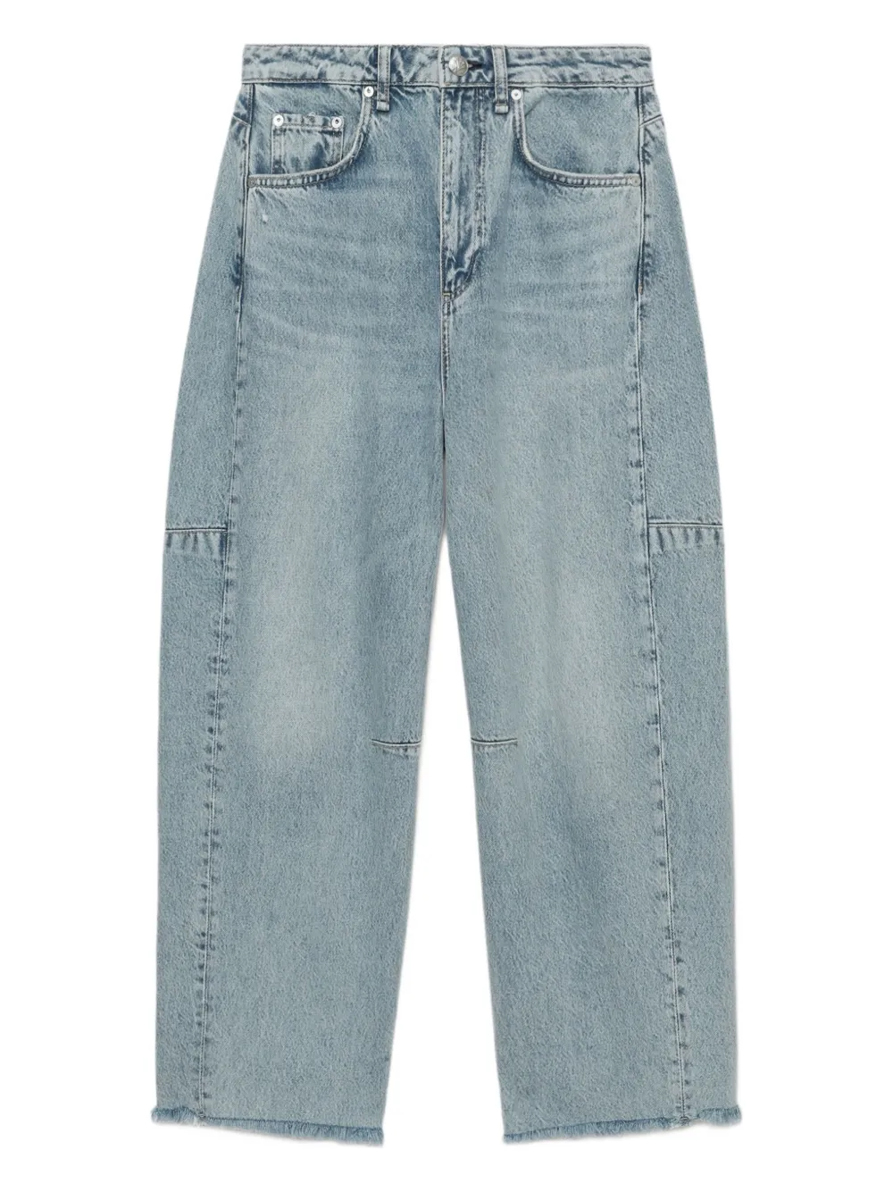 

Джинсы Charlie с бахромой rag & bone, синий