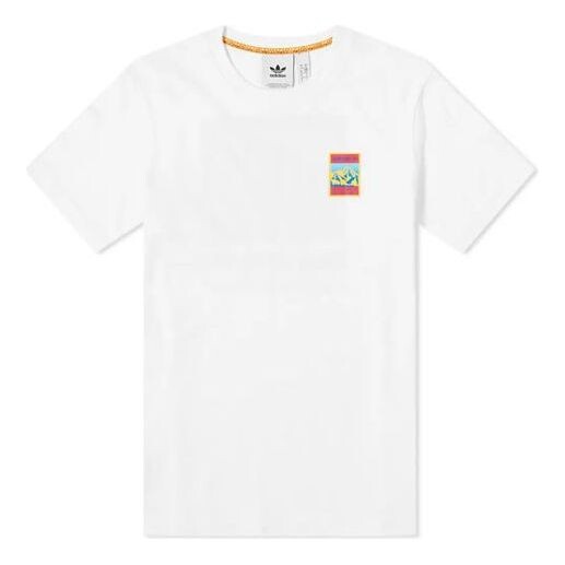 

Футболка originals athleisure casual sports short sleeve white Adidas, белый
