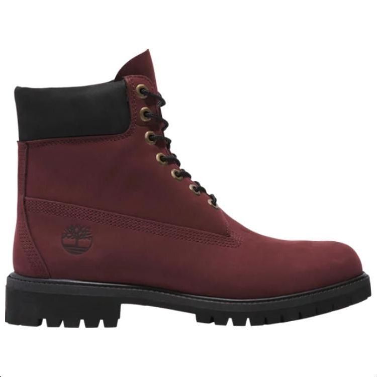 Водонепроницаемые кроссовки Timberland Premium 6 дюймов, цвет «Темный порт» — фото 3