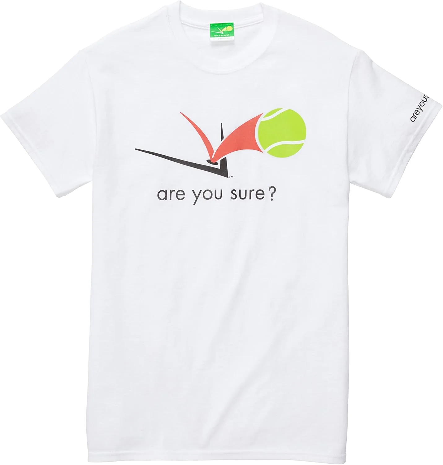 

Мужская теннисная футболка Performance are you sure