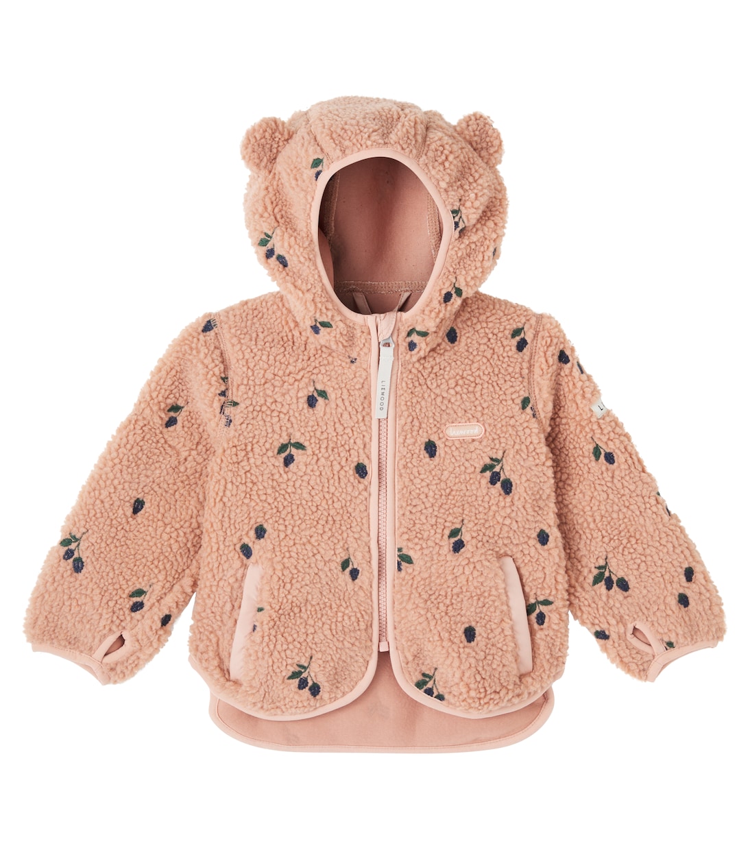 

Детская куртка с вышивкой Baby Mara Liewood, Berry/Pale Tuscany/ Embroidery