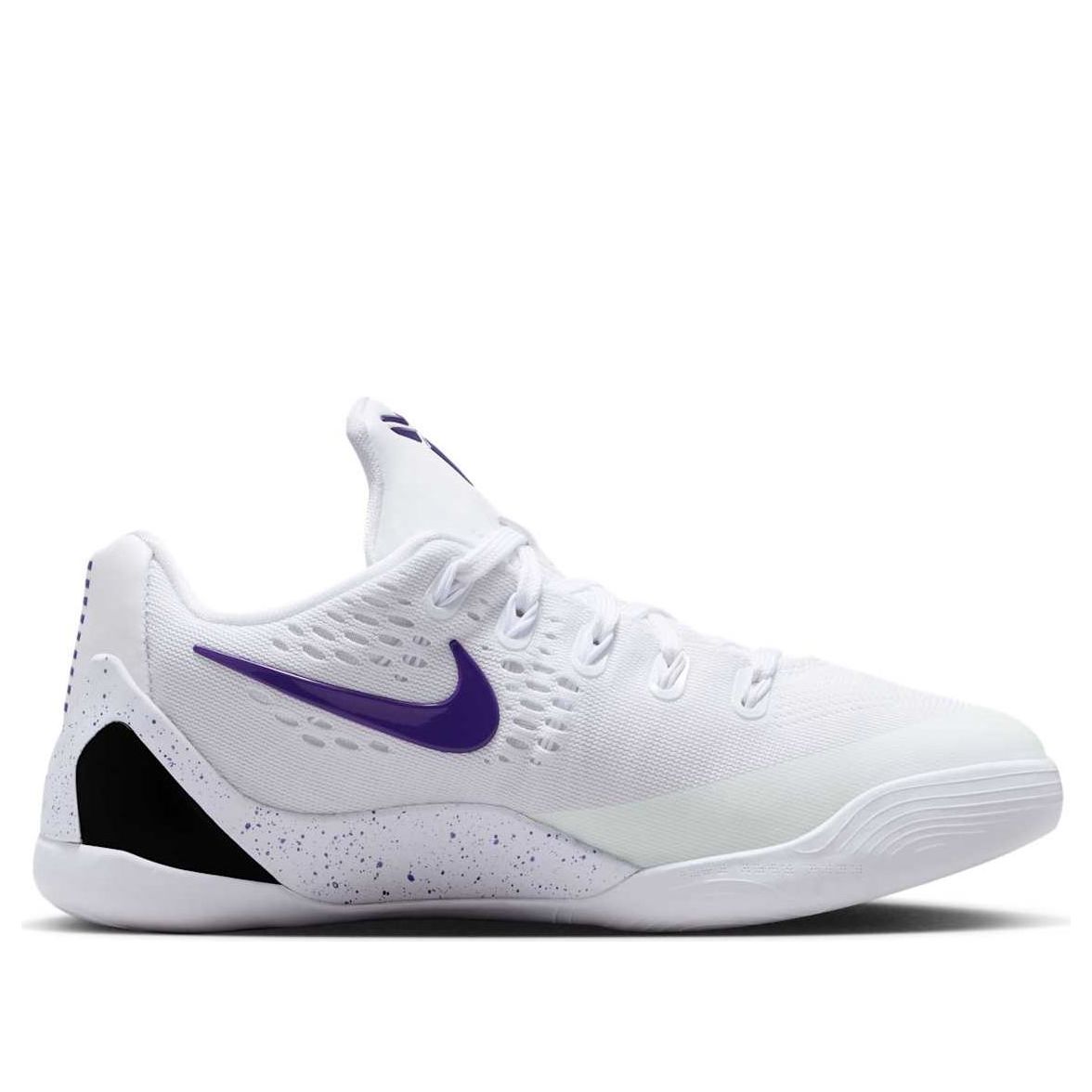 Кроссовки (GS) Nike Kobe 9 EM Low TB 'White Court Purple' — фото 2