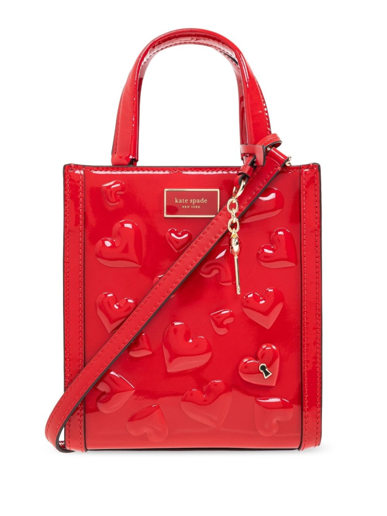 

Kate Spade сумка-тоут с логотипом, красный
