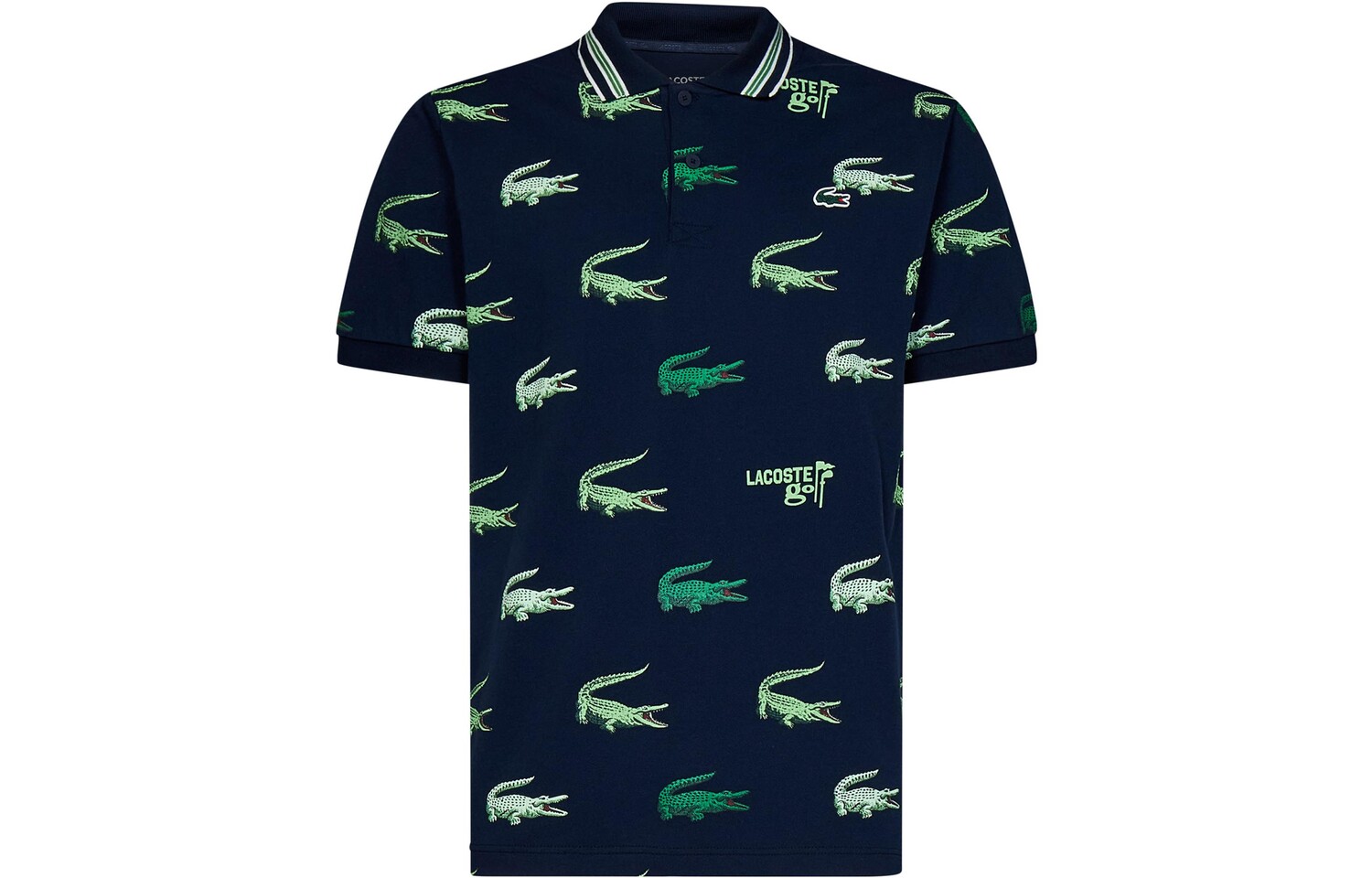 

Рубашка поло мужская темно-синяя Lacoste, темно-синий