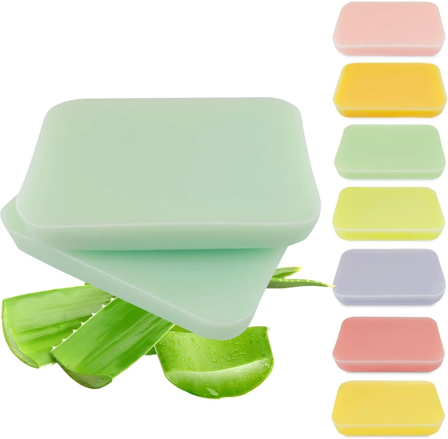 Парафиновый воск isabellenails с 13 ароматами, 4 x 500 мл (алоэ вера) ‎Isabellenails, Aloe Vera.
