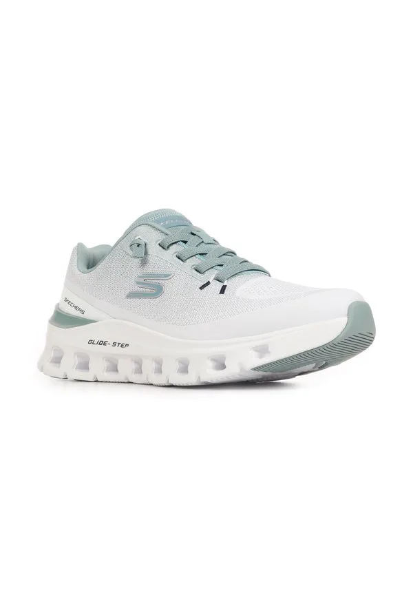 Кроссовки glide step pro waverra Skechers, White/Light Blue — фото 2