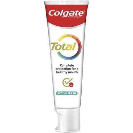 Зубная паста Total Plus Healthy Freshness 75 мл — защита от кариеса и зубного налета со вкусом мяты, Colgate — фото 2