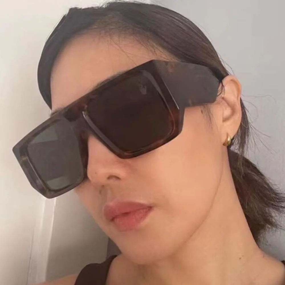 

Винтажные большие женские солнцезащитные очки, модные роскошные большие солнцезащитные очки для мужчин, летние очки в крупной оправе, черные очки TYUVIVO, C5