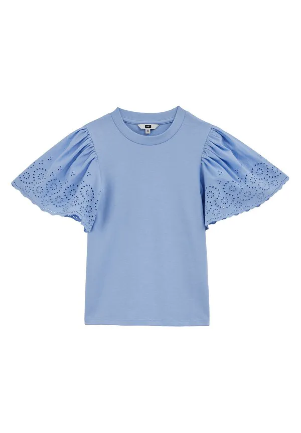 Простая футболка We Fashion, Lavender — фото 4