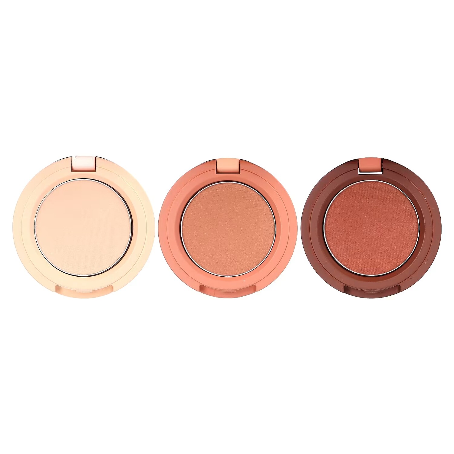 Тени для век Kaja Beauty Bento Bouncy Chrome Shimmer & Matte Trio 13 Velvet Dream — фото 4