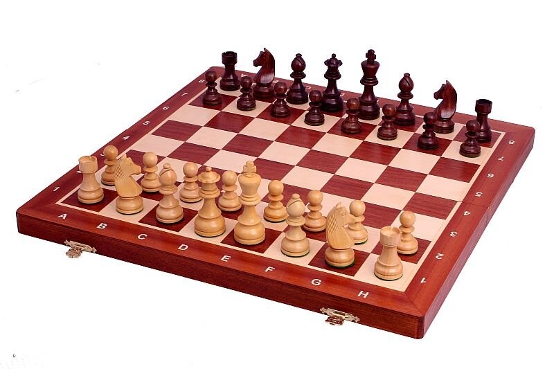 

Наборы турнирных шахмат German Staunton Gold No. 5 Sunrise Chess & Games