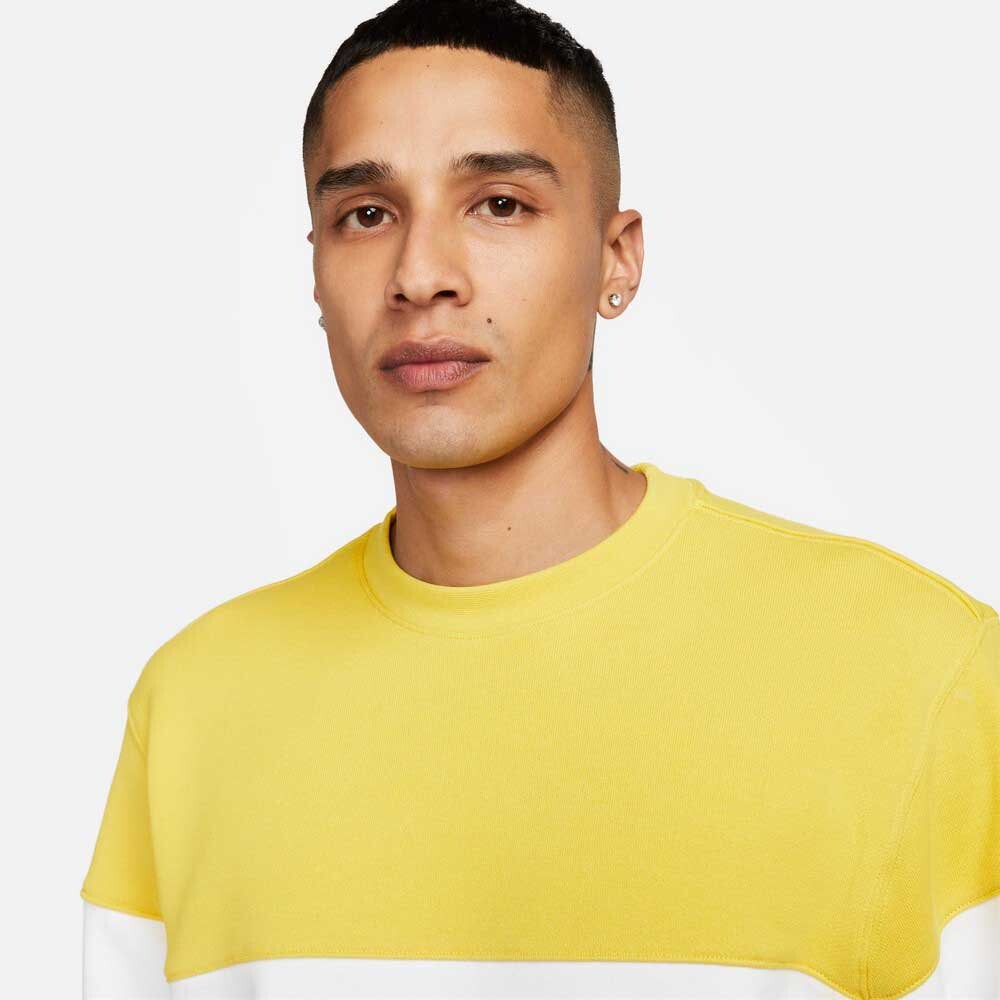 Толстовка Nike Club Crew, желтый — фото 3