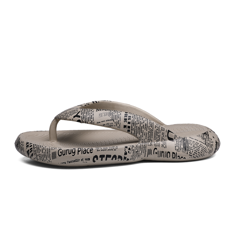 

Мужские шлепанцы из ЭВА с вырезами, тихие, устойчивые к запахам, износостойкие, нескользящие, быстросохнущие, антибактериальные Jinho, Khaki