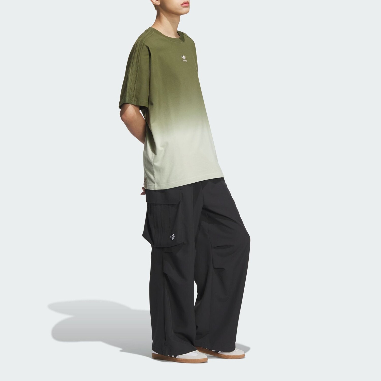 Футболка TOC унисекс Wild Pine/Halo Green Adidas Originals, зеленый — фото 4
