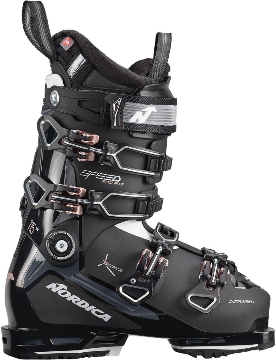 

Женские ботинки Nordica Speedmachine 3 115 W, Black/Anthracite/Rose, Черный, Женские ботинки Nordica Speedmachine 3 115 W, Black/Anthracite/Rose