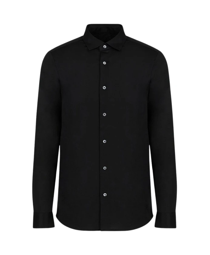 

Футболка ASV из смеси лиоцелла Emporio Armani, черный