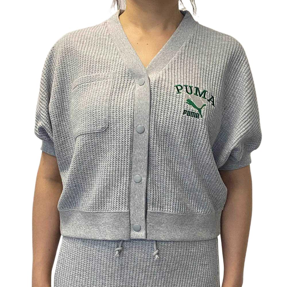 

Топ Women's Light Mixed Gray PUMA, серый