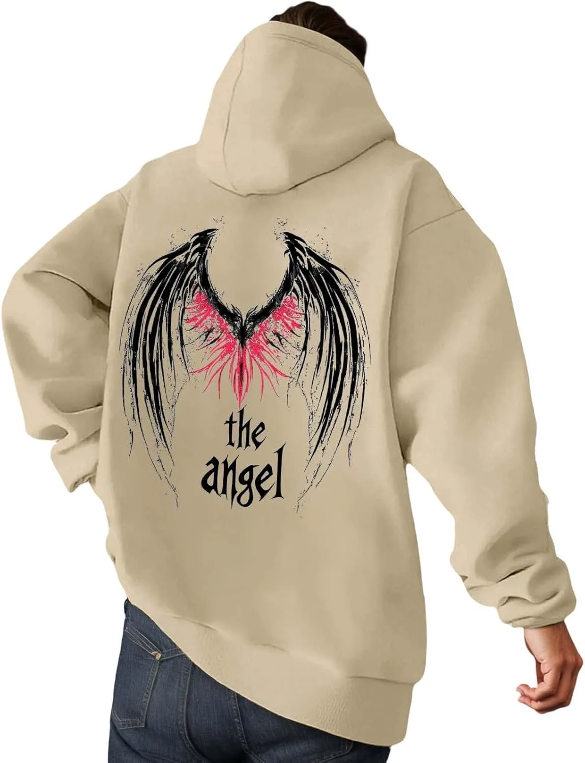 

Толстовка с капюшоном Winter Angel Print Fleece, утепленная