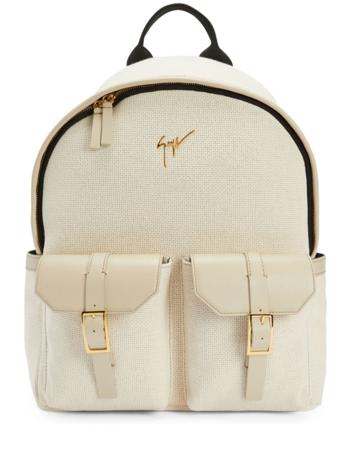 

Giuseppe Zanotti Roiy utility canvas backpack, нейтральный цвет