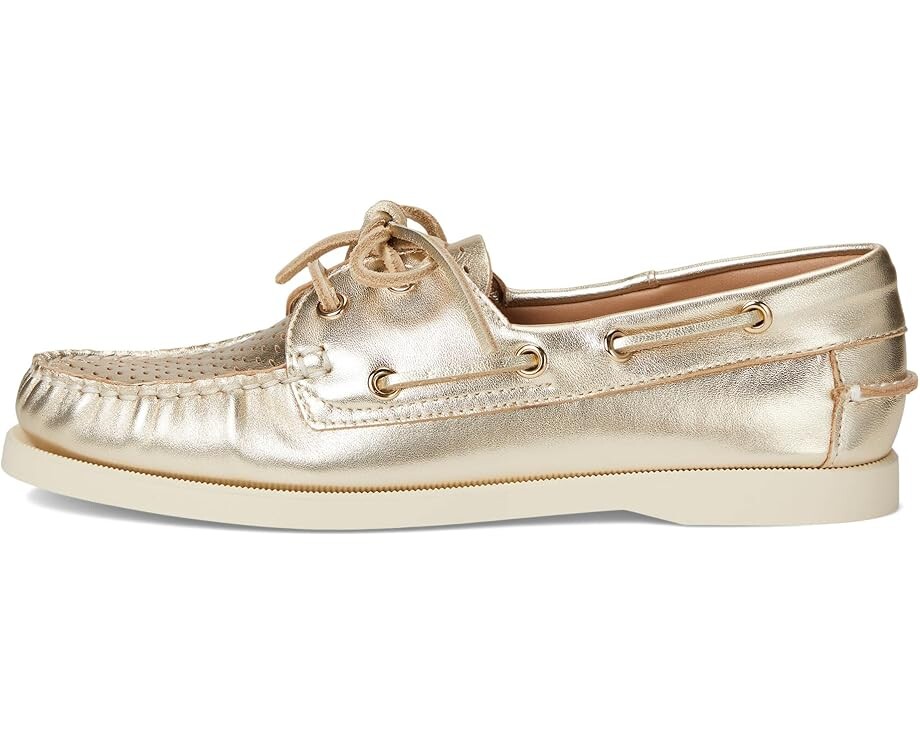 Лоферы Steve Madden Sail, цвет Gold Leather — фото 4