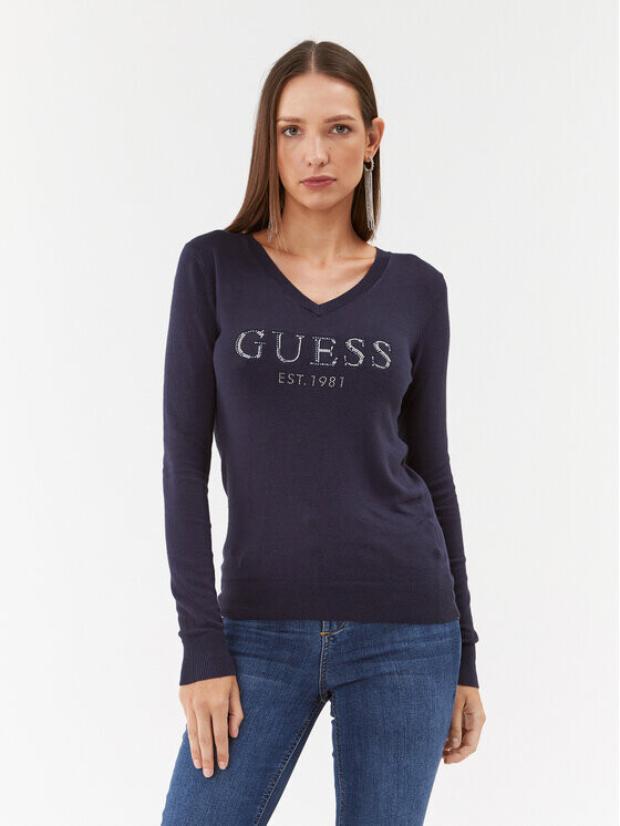 

Блуза стандартного кроя Guess, синий