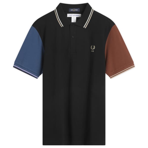 

Рубашка-Поло X fred perry Comme Des Garçons Shirt, черный